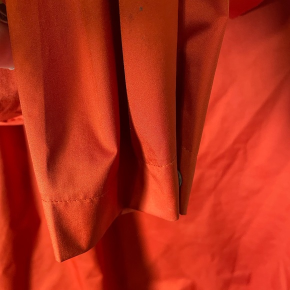 REI Women's Bold orange windbreaker - Picture 10 of 13